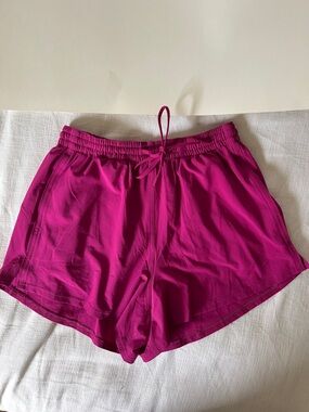 lululemon athletica Women's Bright Magenta Run Shorts